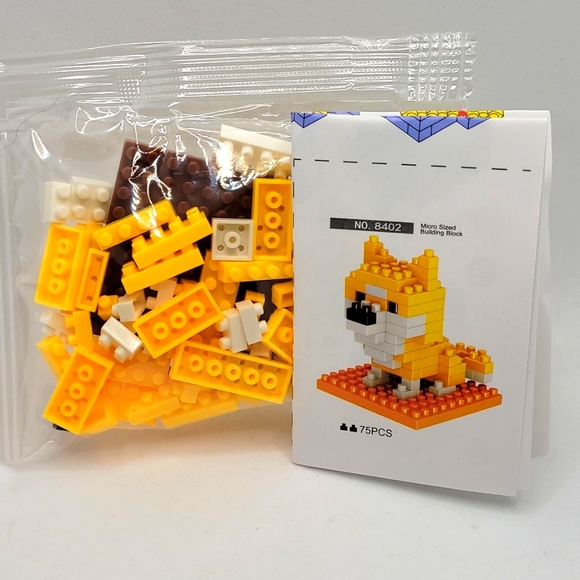 Other - Shiba Inu / Dog micro building kit, mini bricks set